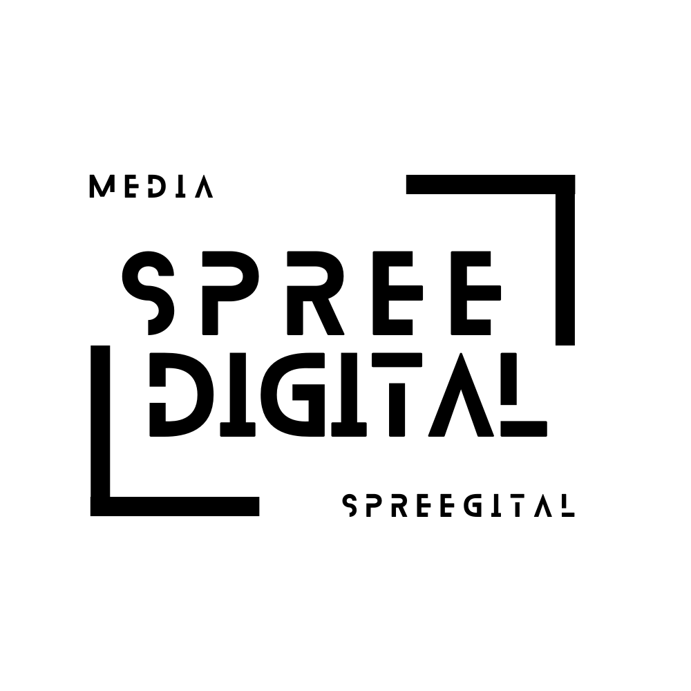 Spree Digital Media Logo black transparent